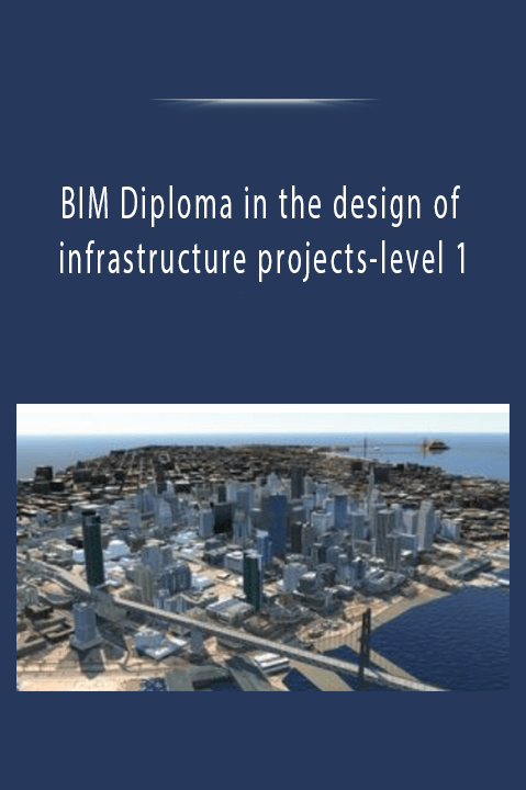 BIM Diploma in the design of infrastructure projects-level 1