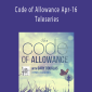 Gary M. Douglas - Code of Allowance Apr-16 Teleseries