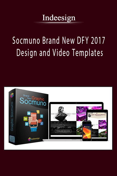 Indeesign - Socmuno Brand New DFY 2017 Design and Video Templates