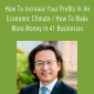 Peter Sun - How To Increase Your Profits In An Economic Climate / How To Make More Money in 41 Businesses