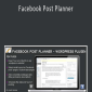 Facebook Post Planner - WordPress Plugin