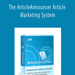 Jason Potash - The ArticleAnnouncer Article Marketing System
