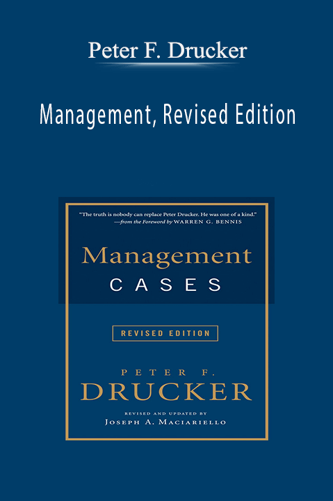 Peter F. Drucker - Management, Revised Edition