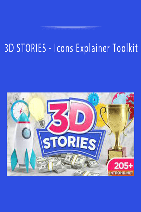 3D STORIES - Icons Explainer Toolkit. 3D STORIES - Icons Explainer Toolkit.
