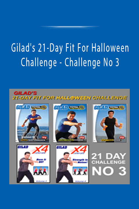 Gilad's 21-Day Fit For Halloween Challenge - Challenge No 3.