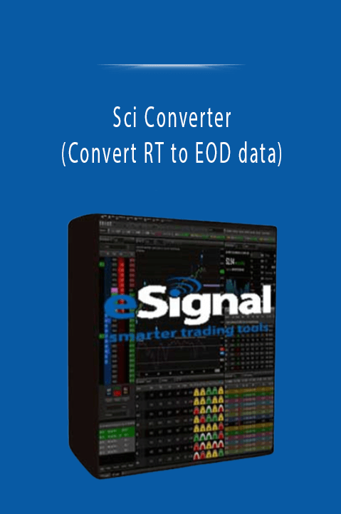 Sci Converter (Convert RT to EOD data)