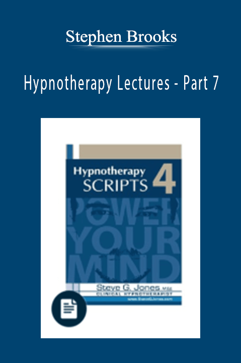 Stephen Brooks - Hypnotherapy Lectures - Part 7