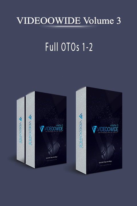 VIDEOOWIDE Volume 3 - Full OTOs 1-2