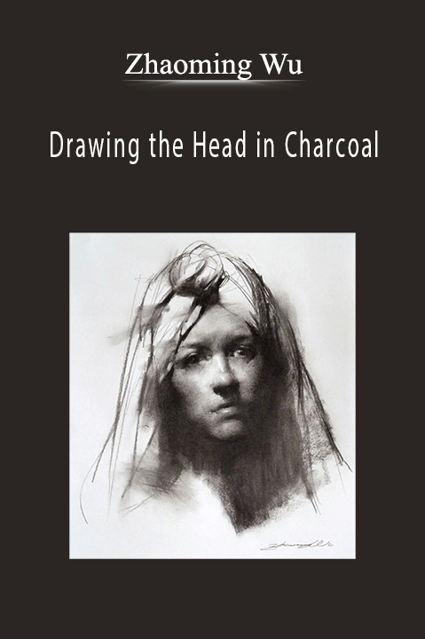 Zhaoming Wu Drawing the Head in Charcoal.