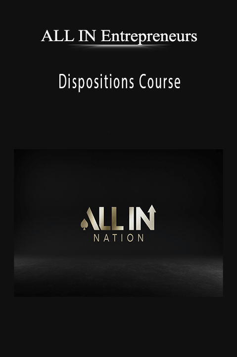 ALL IN Entrepreneurs - Dispositions Course.