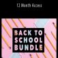 Back to School Bundle - 12 Month Access.