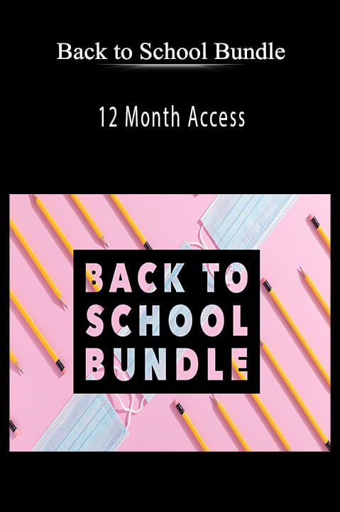 Back to School Bundle - 12 Month Access.