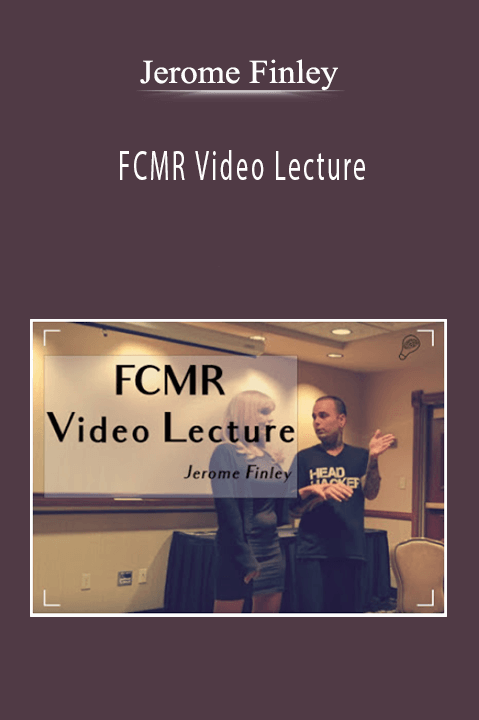 Jerome Finley - FCMR Video Lecture