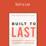 Jim Collins - Built to Last