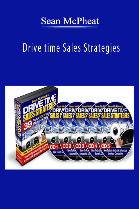 Sean McPheat - Drive time Sales Strategies