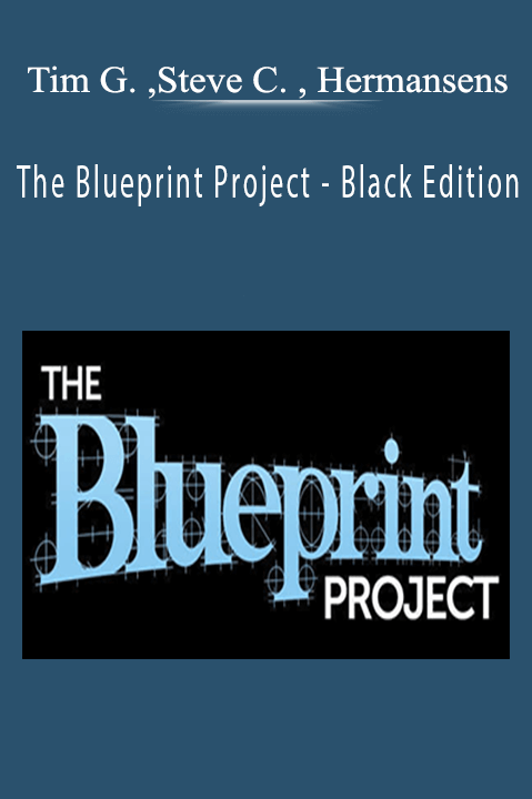 Tim Godfrey, Steve Clayton, Hermansens - The Blueprint Project - Black Edition
