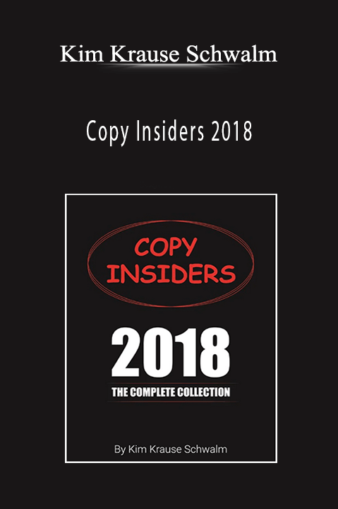 Copy Insiders 2018 - Kim Krause Schwalm