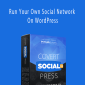 Covert Social Press - Run Your Own Social Network On WordPress