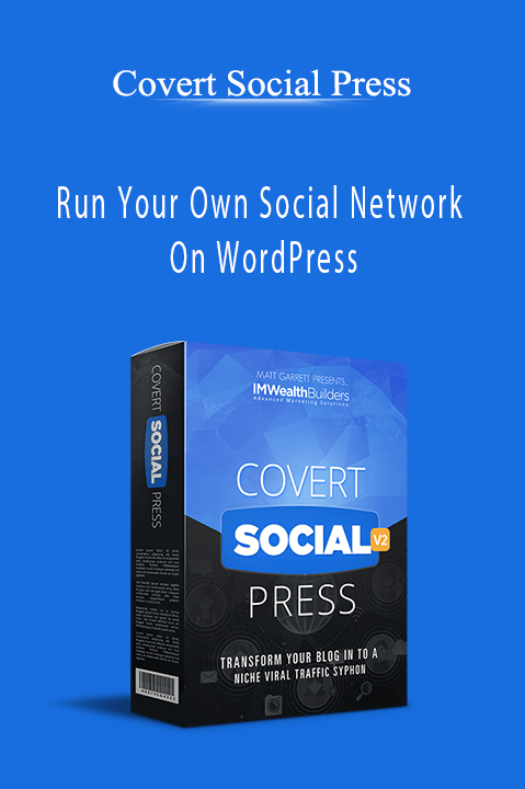 Covert Social Press - Run Your Own Social Network On WordPress