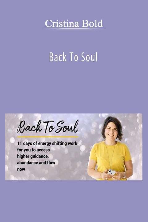 Cristina Bold - Back To Soul