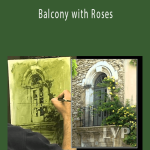John Michael Carter Balcony with Roses.