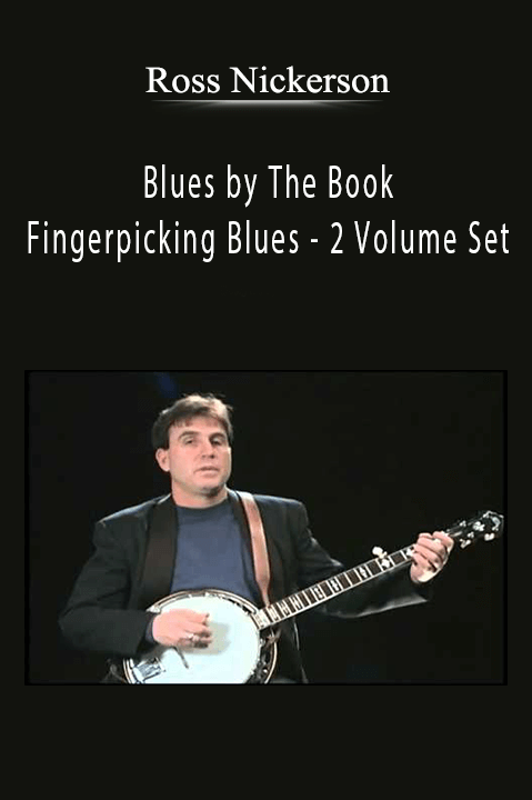 Roy Book Binder - Blues by The Book - Fingerpicking Blues - 2 Volume Set.Roy Book Binder - Blues by The Book - Fingerpicking Blues - 2 Volume Set.Roy Book Binder - Blues by The Book - Fingerpicking Blues - 2 Volume Set.