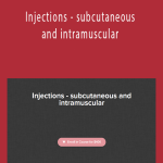 Beauty Mavericks - Injections - subcutaneous and intramuscular
