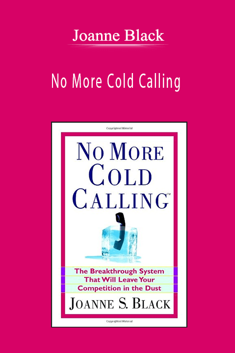 Joanne Black - No More Cold Calling
