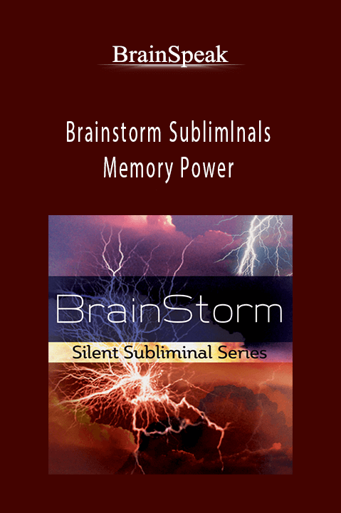 BrainSpeak - Brainstorm Sublimlnals - Memory Power