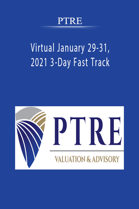 PTRE - Virtual January 29-31, 2021 3-Day Fast Track