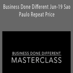 Simone Milasas - Business Done Different Jun-19 Sao Paulo Repeat Price