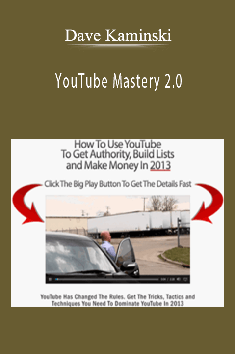 YouTube Mastery 2.0 - Dave Kaminski
