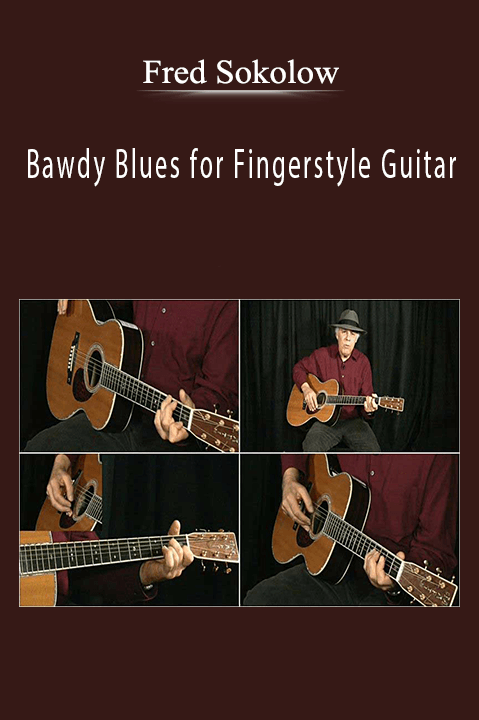 Fred Sokolow - Bawdy Blues for Fingerstyle Guitar.
