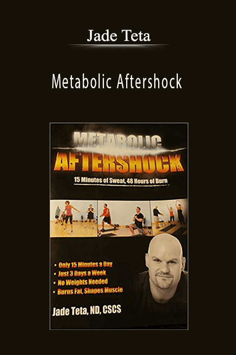 Jade Teta - Metabolic Aftershock Jade Teta - Metabolic Aftershock