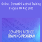 John Demartini - Online - Demartini Method Training Program UK Aug 2020.