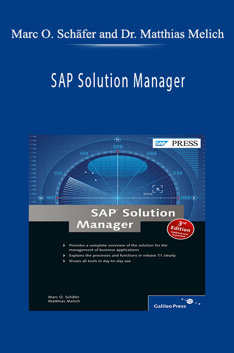 Marc O. Schäfer and Dr. Matthias Melich - SAP Solution Manager