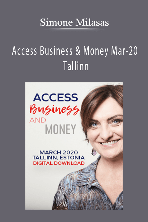 Simone Milasas - Access Business & Money Mar-20 Tallinn