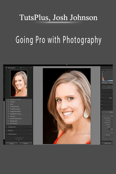 TutsPlus, Josh Johnson - Going Pro with Photography