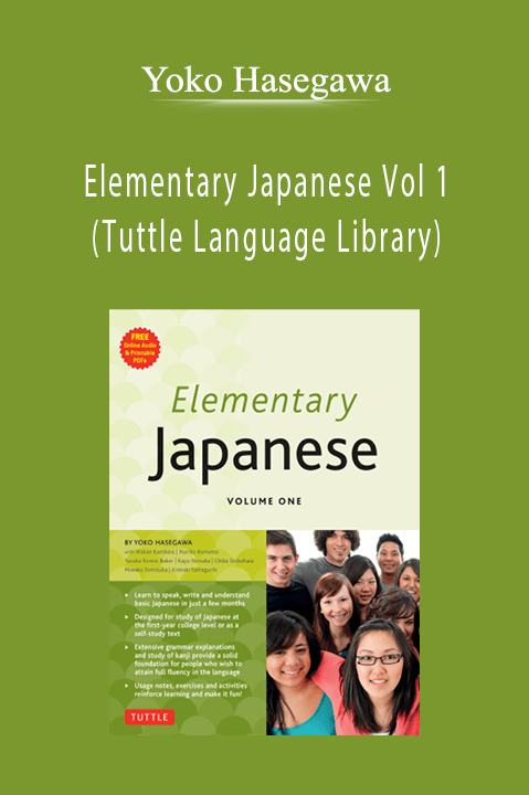 Yoko Hasegawa - Elementary Japanese Vol 1 (Tuttle Language Library)