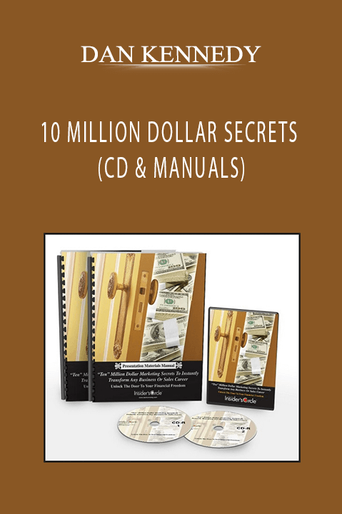 DAN KENNEDY - 10 MILLION DOLLAR SECRETS (CD & MANUALS)