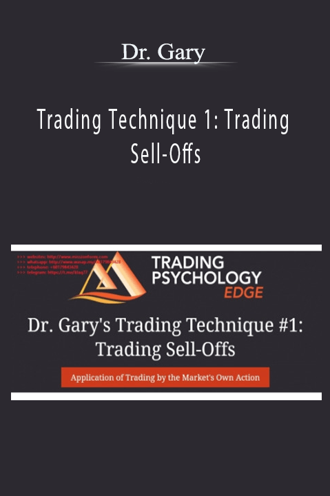 Dr. Gary - Trading Technique 1: Trading Sell-Offs