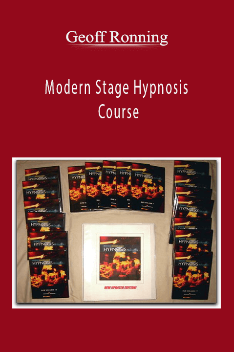 Geoff Ronning - Modern Stage Hypnosis Course