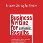 Jane K.Cleland - Business Writing For Results