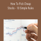 Joe Marwood - How To Pick Cheap Stocks - 10 Simple Rules