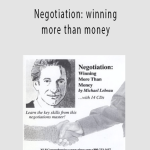 Michael Lebeau – Negotiation: winning more than money