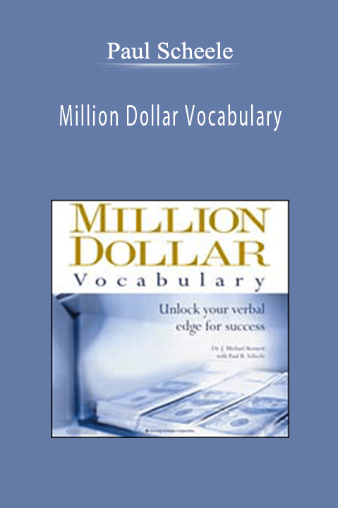 Paul Scheele - Million Dollar Vocabulary