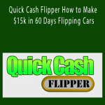 Syd Michael - Quick Cash Flipper How to Make $15k in 60 Days Flipping Cars
