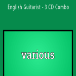 Various - English Guitarist - 3 CD Combo.