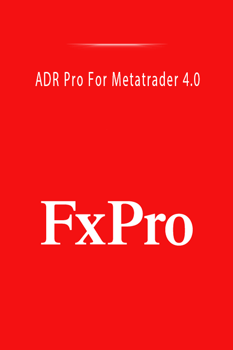 ADR Pro For Metatrader 4.0. ADR Pro For Metatrader 4.0.