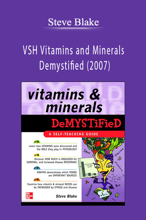 Steve Blake VSH Vitamins and Minerals Demystified (2007)